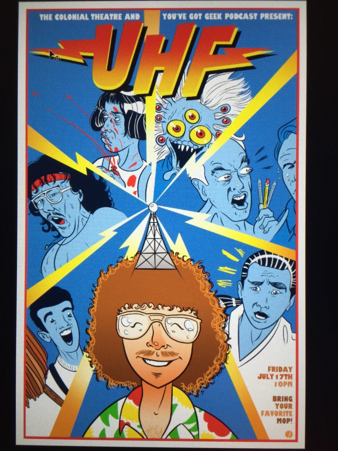 uhf film afişi