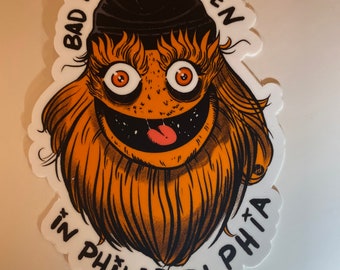 Sticker - Bad Things Happen In Philadelpia - Gritty