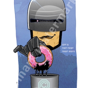 Robocop movie poster print 11 x 17