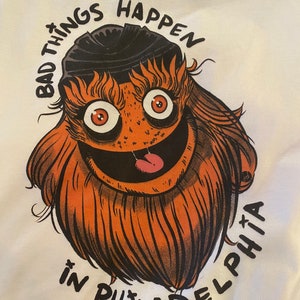 Bad things happen in philadelphia gritty shirt Clearance