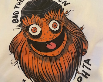 Tshirt - "Bad Things Happen In Philly” Gritty - Unisex White shirt