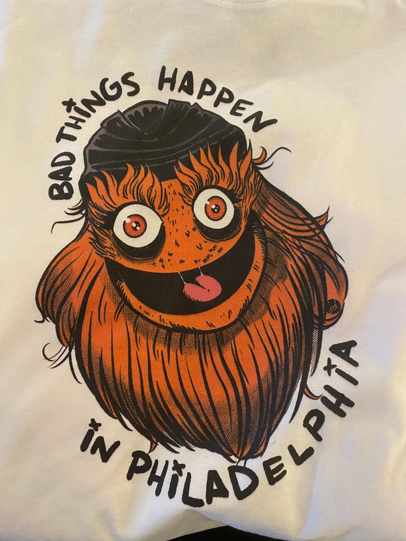 Tshirt  Bad Things Happen In Philly Gritty  Unisex image 0