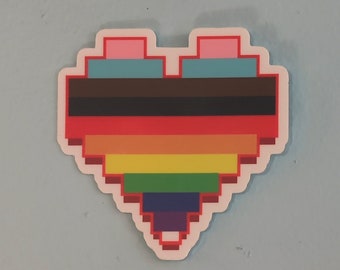 Sticker - Pride - 8-bit