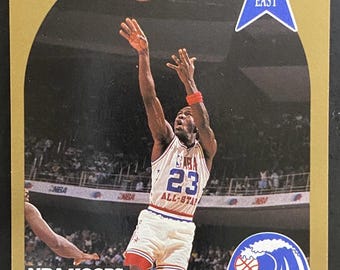 Michael Jordan 1989 NBA All-star Game NBA Hoops 21 - Etsy