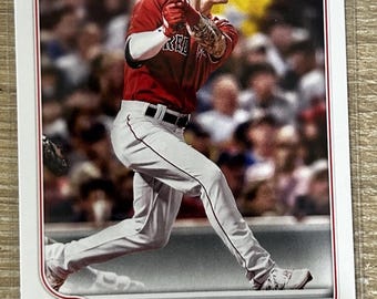 Graded 10 Jarren Duran - 2022 TOPPS 187 RC Rookie Card Boston Red 