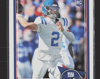 Jaxson Dart Rookie 2025 Panini Score RC New York Giants #35
