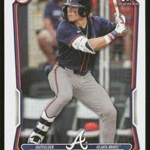 2026 Bowman Prospects #BP-102 Eric Hartman 1st Bowman - Atlanta Braves