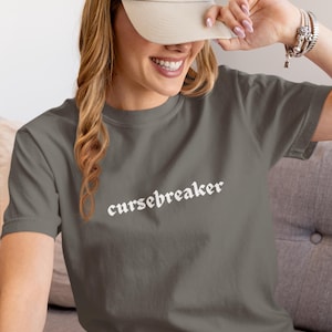 Cursebreaker Tee | Romantasy Bookish Shirt | ACOTAR-Inspired Graphic Tee | Comfort Colors Style | Booktok Reader Gift