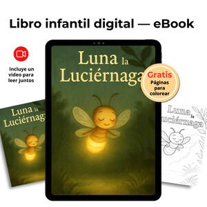 Libro Bebé 1er Cumpleaños + Páginas para Colorear Gratis Video con Cuento Narrado Infantil Preescolar Regalo Niño o Niña  Lectura Nocturna