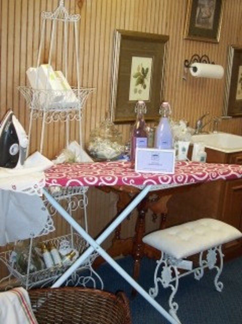 Custom Ironing Board Cover Black White Toile Etsy