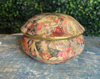 decoupage trinket box