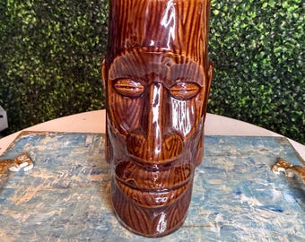 Vtg orchids of Hawaii tiki ceramic mug
