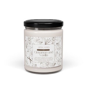Cinnamon and Vanilla Candle