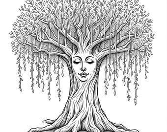 Fantasy Coloring Book: Mystical Creatures & Enchanted Forest (PDF Download