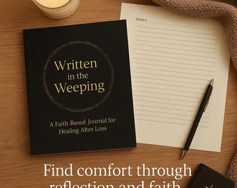 Trauer Tagebuch über Verlust – Christian Healing Journal | Druckbare PDF | Geschrieben in der Weinerei