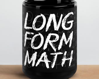 Lange Form Mathe-Tasse