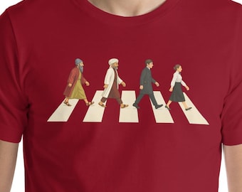 Abteistraße mit Euklid, Al-Khwarizmi, Galois und Noether