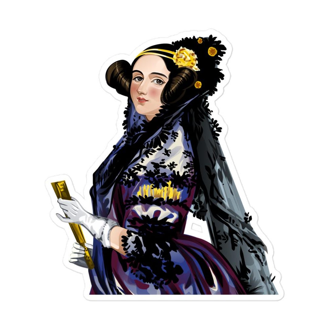 Ada Lovelace Sticker - Etsy Australia