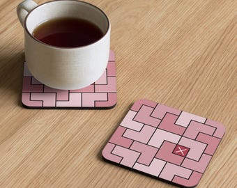 Fliesenproblem bei Untersetzer aus Kork-Rückseite