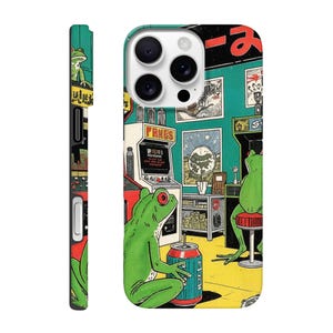 Night at the Arcade Frog - Iphone-hoesje - Stevig hoesje