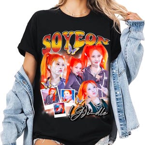 Soyeon Gidle Graphic T-shirt, GIDLE i-DOL World Tour T-shirt, G-Idle I Sway Album Shirt, (G)I-dle Members Kpop Miyeon Minnie Soyeon Yuqi