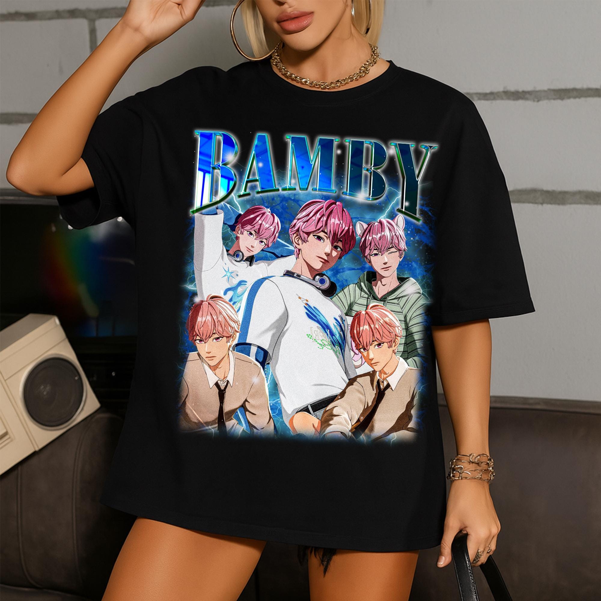 PLAVE BAMBY Pixel World バンビ Tシャツ PLAVE BAMBY Pixel World バンビ Tシャツ 【公式通販】
