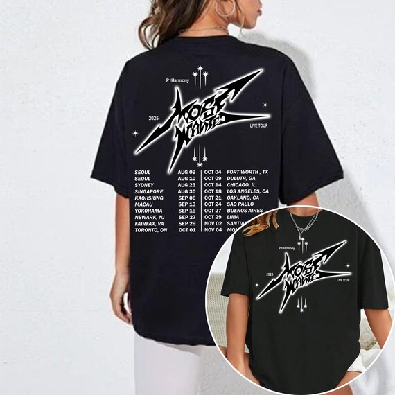 2025 P1harmony LIVE TOUR P1ustage H Most Wanted Shirt