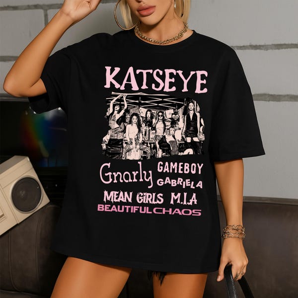 Katseye Chaos Uniform Mixed Mesh Jersey