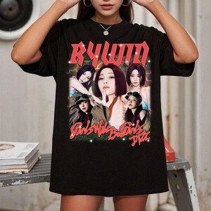 Retro Ryujin Itzy T-shirt, Itzy Girls Will Be Girls Shirt, ITZY Born to Be 2nd World Tour Shirt, Itzy Twinzy Members Kpop Tee Sweater