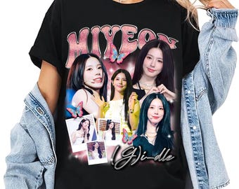 Wife (g)i-dle Fan Made Printed T-shirt - Gidle Merch - Gi-dle Tee