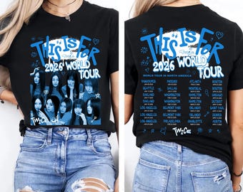 Twice This is for World Tour in US Sweatshirt, This is for World