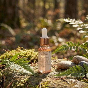 Hydrating Face Serum | For & Sensitive, Dry, Mature Skin | Natural Anti-Aging Botanical Oils | Rice Bran + Coconut Oil image 9