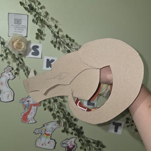 Cardboard Puppet Base