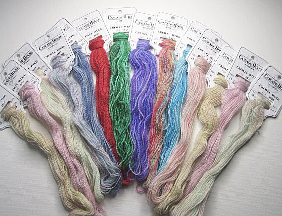 crewel embroidery wool