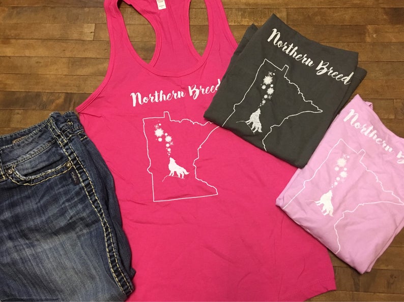 READY TO SHIP Ladies Northern Breed Tank Tops Etsy