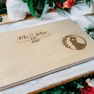 Customised Wedding Guest Book