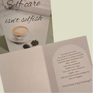 Cartes de voeux pour le rétablissement et la motivation - Cartes de soutien bien-être - Messages édifiants - Intérieur vierge - Cadeaux d'encouragement et de sobriété