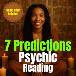 7 prédictions psychiques du futur | Lecture détaillée des cartes de tarot | Lecture de fortune à la même heure | Tarot à l'aveugle, idées spirituelles moyennes