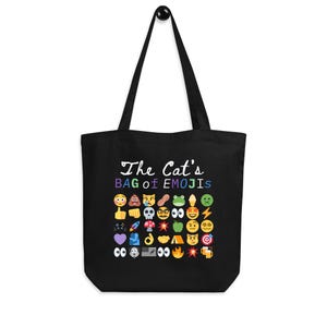 GME Emoji Timeline Tote Bag – The Cat’s Bag of Emojis