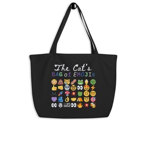 GME Emoji Timeline Tote Bag – The Cat’s Bag of Emojis