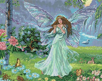 DIMENSIONS Kit point de croix compté DREAMING OF TOSCANY Aida