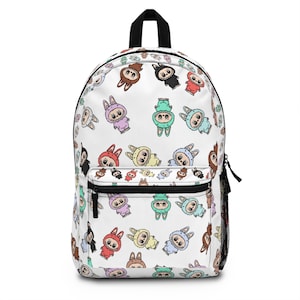 Sac à dos Labubu, sac Labubu, parfait pour l'école, Labubu, rentrée des classes, cadeau d'anniversaire, joli sac à dos Labubu, adorable sac Labubu