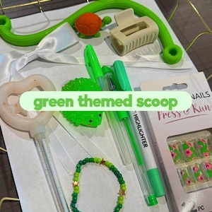 Green Themed Mystery Scoop