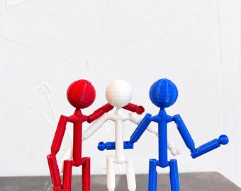 Flexible Stick Man set