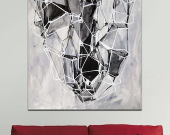 Abstract Art Print: Square Fine Art, Paper or Canvas
