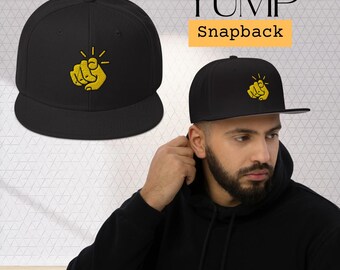 YUMP Snapback Hat, Unisex Streetwear Cap – Inspirational Mindset Fashion Accessory