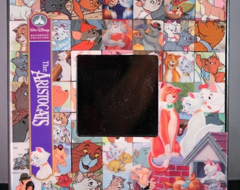 Disney The Aristocats Vintage Desk or Wall Mirror Cats Kittens Maria Love