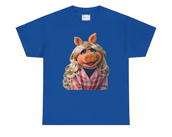 Fräulein Piggy T-Shirt - Unisex Baumwoll-T-Shirt