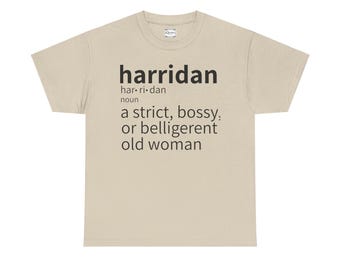Camiseta de definición de Harridan - Camiseta unisex de algodón