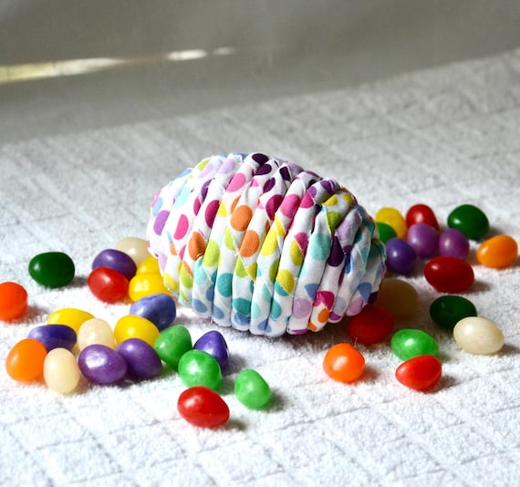 Easter Egg Ornament, 1 Handmade Easter Egg, Bowl Filler, Easter Egg Hunt Toy, Hand Coiled Fabric Egg, Cute Spring Decoration
